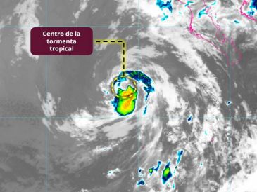 Este es el pronóstico de lluvias para hoy domingo 10 de agosto de 2025. ESPECIAL / SMN