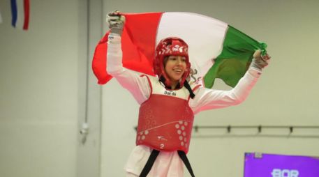 La medalla de oro conseguida por Mariana Zambrano representa el primer metal dorado aportado por una atleta jalisciense en esta edición de los Juegos Panamericanos Junior. CORTESÍA