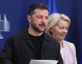 La compañía de los líderes europeos hace visible el apoyo del que goza Zelenski. EFE/O. HOSLET