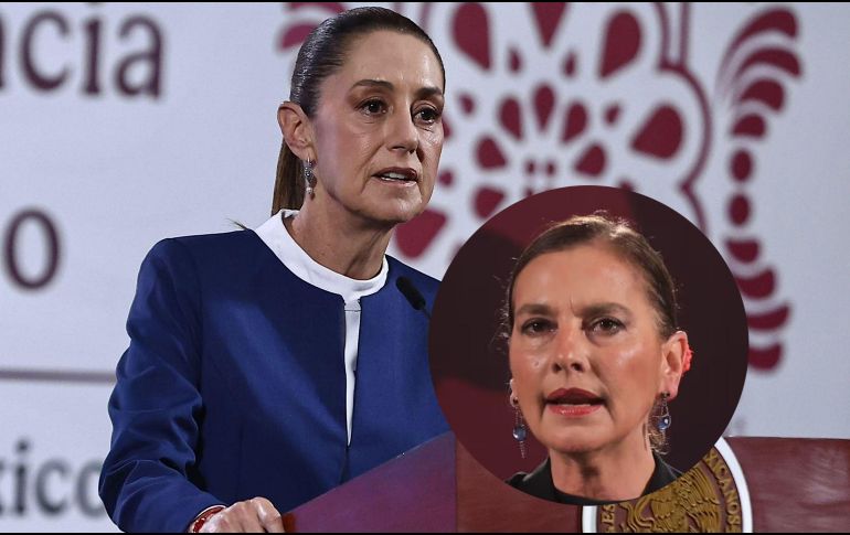 Esta mañana, Beatriz Gutiérrez Müller rechazó a través de un comunicado lo difundido por el diario español. SUN / B. FREGOSO / ARCHIVO