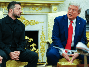 Ucrania podría perder estos territorios con tal de alcanzar la paz con Rusia. EFE / EPA / AARON SCHWARTZ / POOL