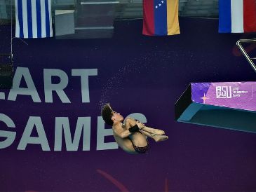 Kenny Zamudio demostró una vez más que la determinación y la disciplina pueden derribar cualquier obstáculo. ESPECIAL.