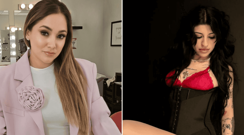 Sherlyn aconseja a Cazzu ir con autoridades mexicanas por manutención justa. ESPECIAL / IG / @sherlyny / @cazzu