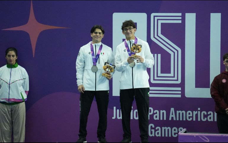 La medalla de plata conseguida por Zamudio y Treviño representa el reflejo del talento joven y la proyección internacional de las nuevas generaciones de clavadistas en México. ESPECIAL.