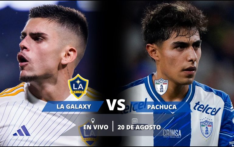 El cierre de la jornada lo protagoniza el partido LA Galaxy vs Pachuca. ESPECIAL / IMAGO7 y CANVA