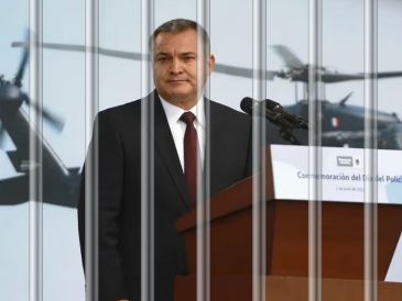 Señalaron que por la mala alimentación, García Luna ha perdido 14 kilos. EFE / ARCHIVO