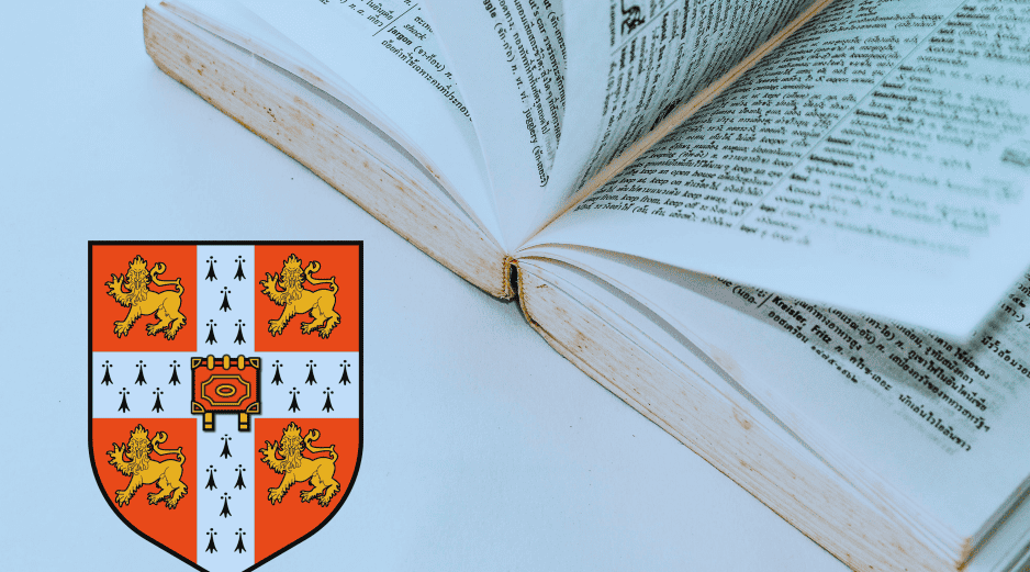 La institución británica utiliza el llamado Cambridge English Corpus, una base de datos de más de 2 mil millones de palabras en inglés escrito y oral. ESPECIAL / Canva