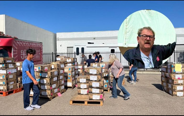 Taibo II dijo que el tiradero de libros era responsabilidad de las bibliotecas universitarias que recibieron la donación y no del FCE. ESPECIAL / FACEBOOK San Diego Council on Literacy / X: @Taibo2