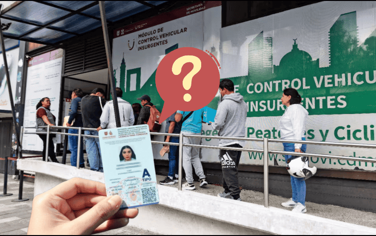 Dicho trámite, dijo la Semovi, no tiene un descuento especial. SUN / H. SALVADOR /ARCHIVO