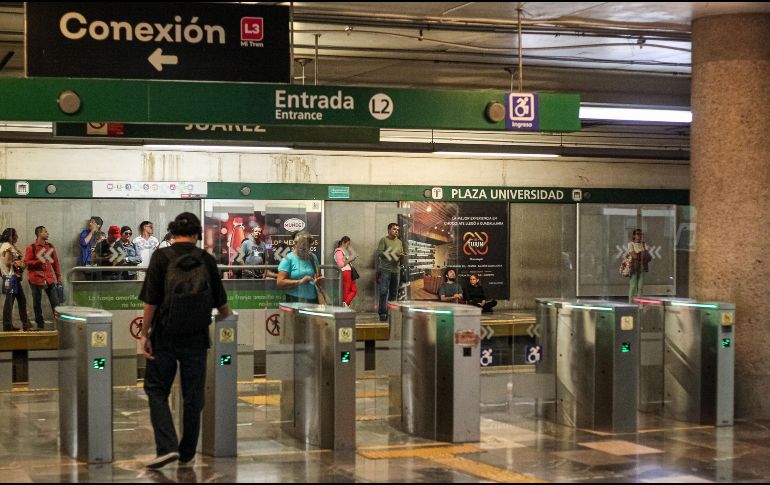 Hasta el momento SITEUR no ha dado más detalles sobre lo que sucedió. EL INFORMADOR/ ARCHIVO