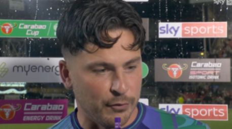 Cuando declaraba ante los medios como uno de los jugadores más destacados del encuentro, Christy Pym reconoció que es aficionado del Manchester United. ESPECIAL