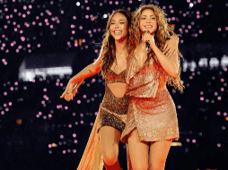 Danna agradece a Shakira luego de compartir escenario. ESPECIAL / IG / @danna