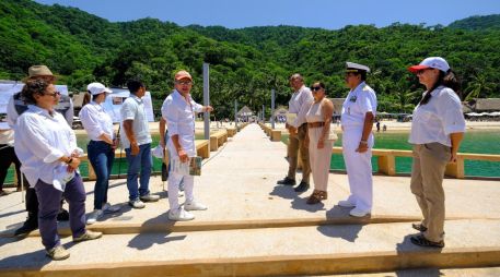 Joaquín Romero Bravo, Presidente Municipal de Cabo Corrientes, agradeció al Gobernador, Pablo Lemus, por el apoyo brindado al municipio con esta obra. CORTESÍA