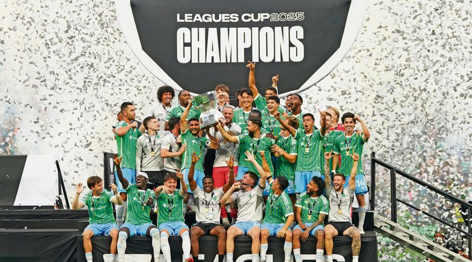 Seattle se impuso con autoridad, al golear 3-0 al Inter Miami. AFP