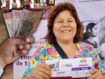 Al cumplir 65 años, las mujeres se convertirán automáticamente en derechohabientes de la Pensión para el Bienestar de las Personas Adultas Mayores. ESPECIAL