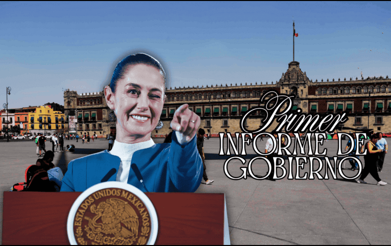 El Primer Informe de Gobierno de Sheinbaum se dará desde Palacio Nacional. SUN / EFE / ARCHIVO