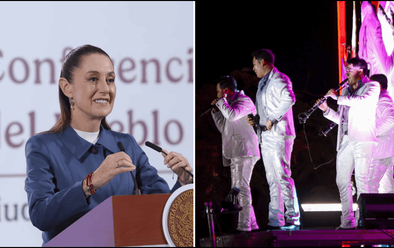 El concierto de La Arrolladora Banda El Limón en el Zócalo será gratuito, así lo menciono la Presidenta Claudia Sheinbaum. SUN/ G. Pano/ EL INFORMADOR/ ARCHIVO