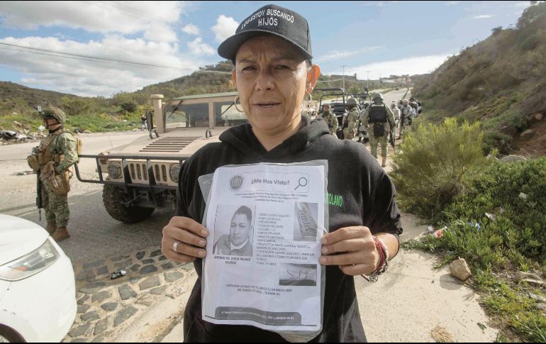 Autoridades brindan seguridad y acompañamiento a familiares y colectivos durante los recorridos de búsqueda de desaparecidos. EL INFORMADOR/ Archivo