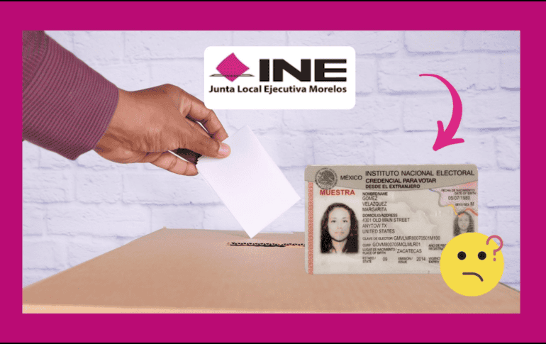 La credencial del INE sirve para que los ciudadanos mexicanos ejerzan su derecho al voto. EL INFORMADOR/ARCHIVO/CANVA/ESPECIAL