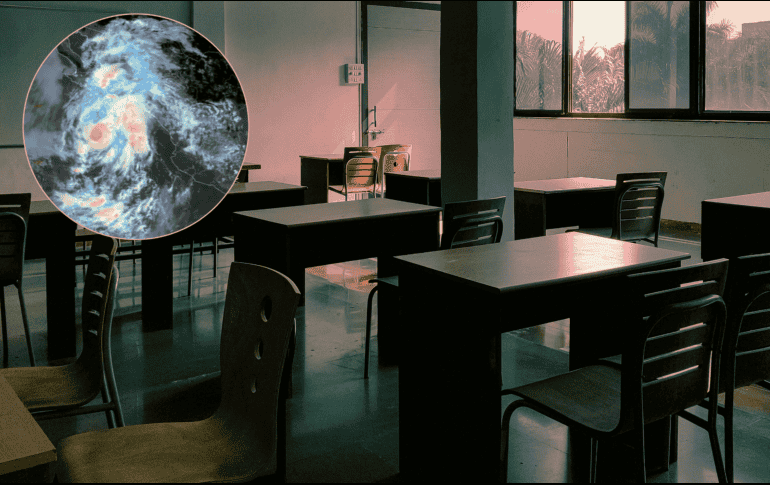 En la Costa de Hermosillo, viviendas y planteles educativos amanecieron inundados por lo que no hubo clases. ESPECIAL