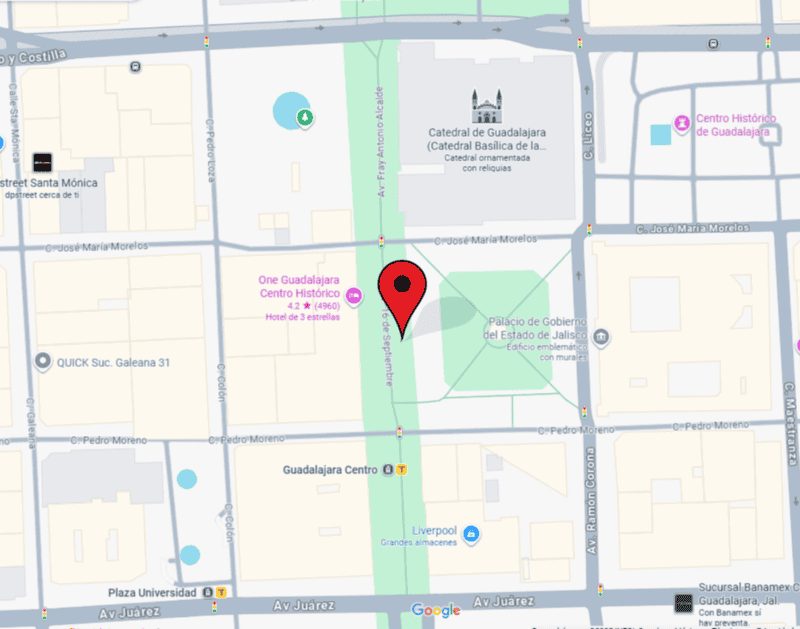 El Centro Histórico será la sede del delicioso evento. GOOGLE MAPS 