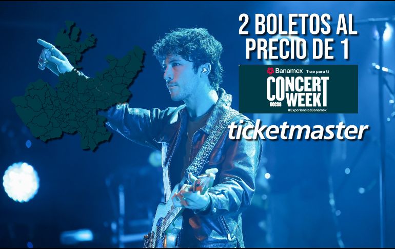 Ticketmaster tiene 15 conciertos al 2x1 por el Concert Week de Banamex. EL INFORMADOR / ARCHIVO