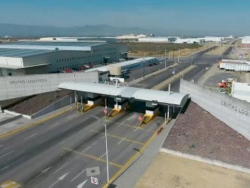 El Puerto Seco en Acatlán de Juárez permitirá reducir la congestión vial en Guadalajara y mejorar la conectividad con el puerto de Manzanillo. ESPECIAL