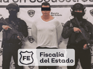 Posteriormente, el acusado fue presentado ante la autoridad judicial, que determinó su vinculación a proceso por el delito de extorsión agravada. ESPECIAL / Fiscalía de Jalisco