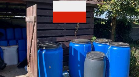 Los hombres fueron puestos a disposición de la Sección de Pomerania Occidental del Departamento de Crimen Organizado y Corrupción de la Fiscalía Nacional en Szczecin. ESPECIAL / POLICÍA DE POLONIA / SUN