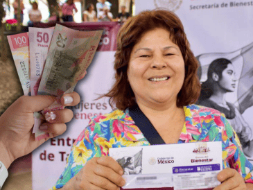 El monto es depositado en las tarjetas del Banco del Bienestar de las beneficiarias. ESPECIAL