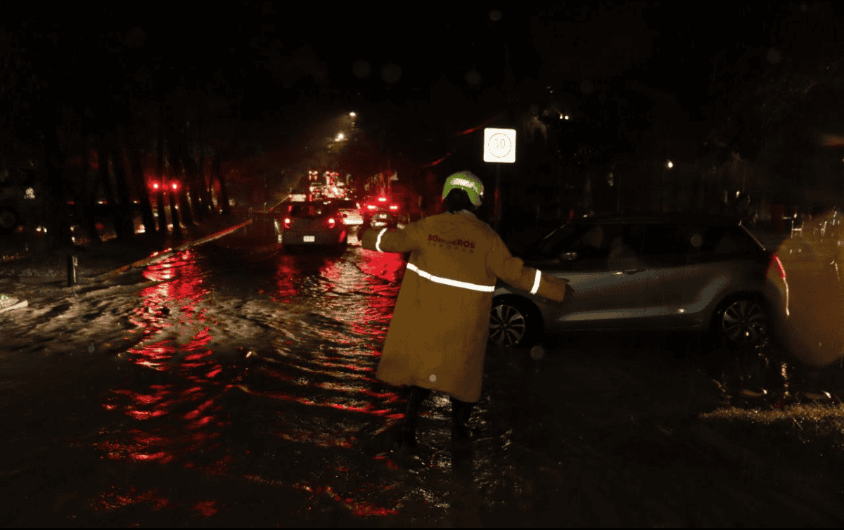 Por fortuna y, al corte realizado por las unidades de Protección Civil de Zapopan, no se reportaron personas lesionadas en Guadalajara. ESPECIAL / Protección Civil y Bomberos Zapopan