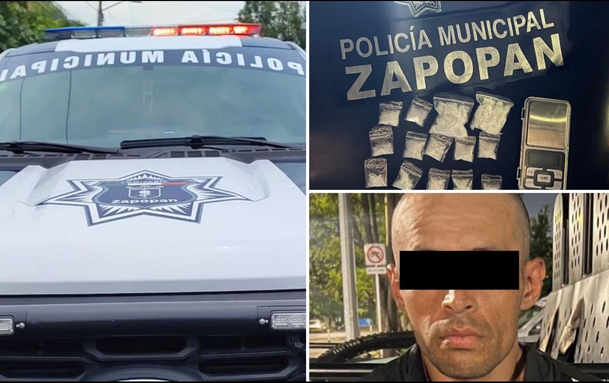 Los hechos ocurrieron cuando los elementos de la Comisaría de Seguridad de Zapopan se encontraban en su recorrido de vigilancia el día de ayer en la colonia Tabachines. ESPECIAL / Policía de Zapopan