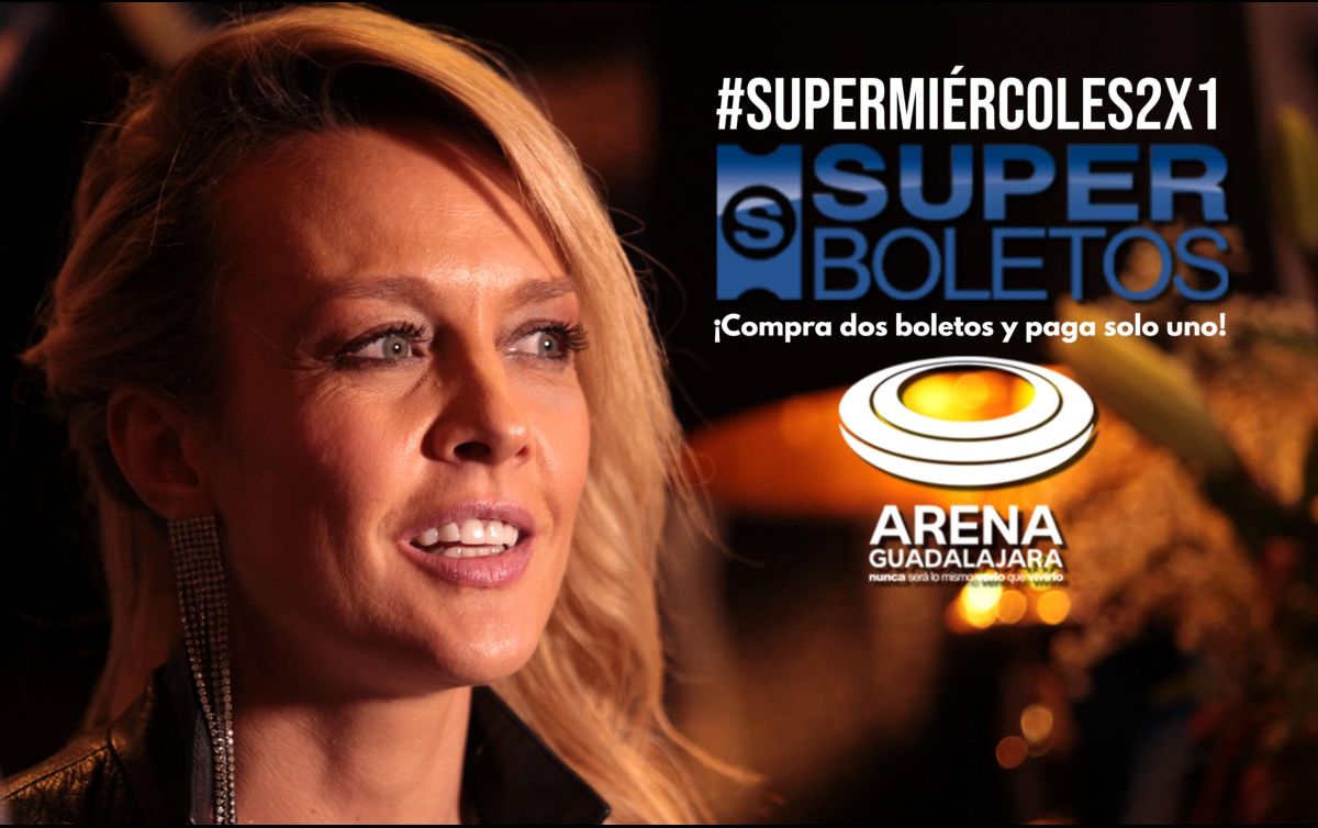 Estos cuatro conciertos de la Arena Guadalajara se encuentran al 2x1 solo por hoy 10 de septiembre.  EL INFORMADOR / ARCHIVO