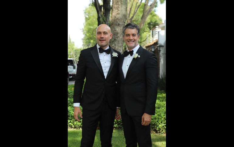 Hugo Salazar y Alejandro Leroy. GENTE BIEN JALISCO / C. Jimeno