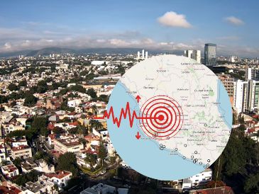 El temblor más fuerte se registró cerca de Las Guacamayas, Michoacán. ESPECIAL / Webcams de México / Sistema Sismológico Nacional