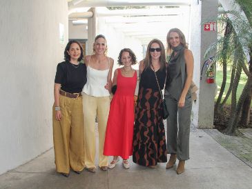Ale Sierra, Paloma Gómez, Nicole Toussaint, Isabel Domene y Lorenza Fejervary. GENTE BIEN JALISCO / E. Escamilla