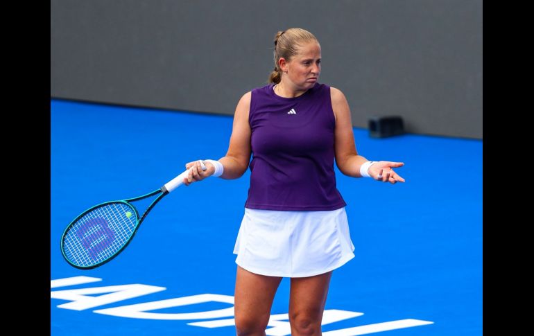 Marina Stakusic repitió la dosis a Jelena Ostapenko por segunda edición al hilo del GDL Open. EL INFORMADOR / A. Navarro