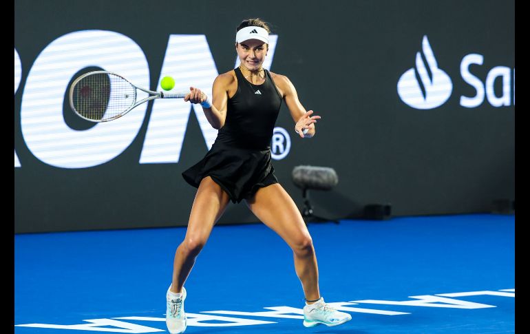 La estadounidense Iva Jovic y la andorrana Victoria Jimenez Kasintseva fueron las protagonistas de un encuentro sumamente emocionante y reñido. EL INFORMADOR / A. Navarro
