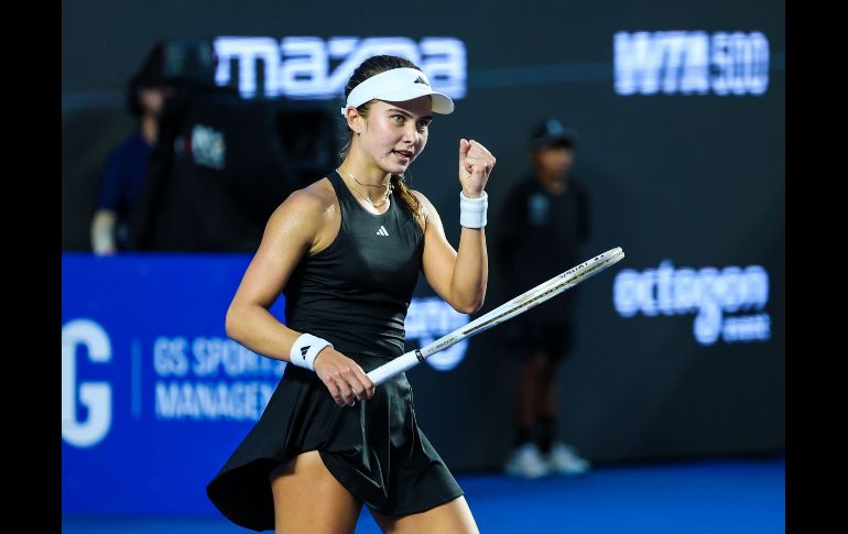 La estadounidense Iva Jovic y la andorrana Victoria Jimenez Kasintseva fueron las protagonistas de un encuentro sumamente emocionante y reñido. EL INFORMADOR / A. Navarro