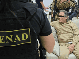 Bermúdez Requena, vinculado al Cartel Nueva Generación (CNG),  residía y se ocultaba en una lujosa casa ubicada en el centro de Paraguay, informó la Secretaría Nacional Antidrogas (Senad). EFE / Secretaría Nacional Antidrogas de Paraguay