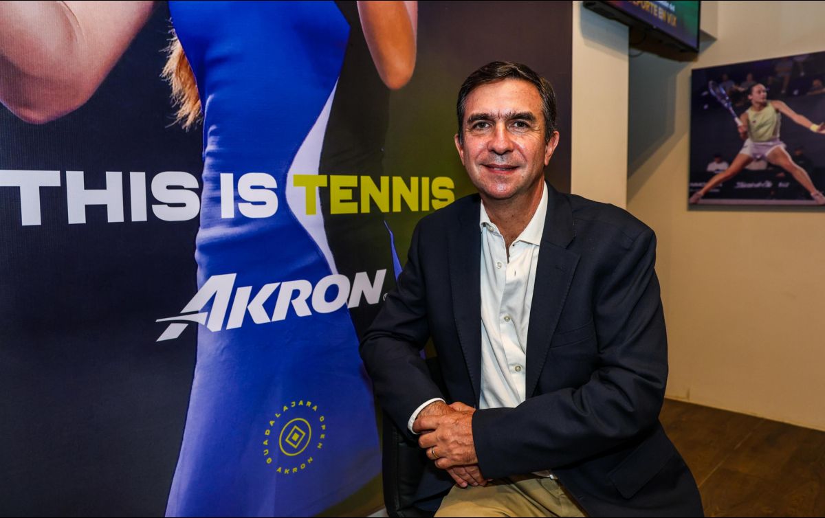 Rodríguez Pría recordó que, además del tenis, la marca apoya otros deportes como golf, boxeo y futbol, donde son patrocinadores de Chivas y Atlas. EL INFORMADOR/ A. NAVARRO.