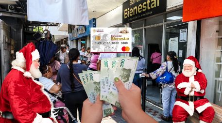 El siguiente depósito de 6 mil 400 pesos por bimestre de la Pensión Bienestar deberá ocurrir en noviembre (e incluye el mes de diciembre), cerrando así el ciclo de pagos 2026. ESPECIAL / EL INFORMADOR y CANVA