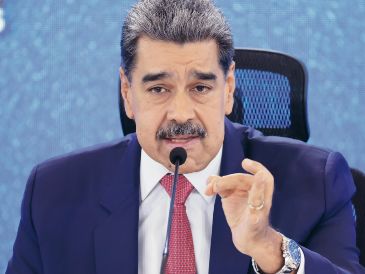 Nicolás Maduro dijo que su país usará su legítimo derecho de defenderse. EFE