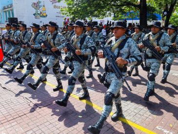 En el desfile participarán elementos del Ejército, Guardia Nacional, Bomberos, policías estatales y municipales, personal de Protección Civil y representantes de instituciones educativas. EL INFORMADOR/Archivo