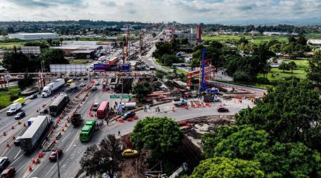 Reportan avances en las obras en Carretera a Chapala y Camino Real a Colima