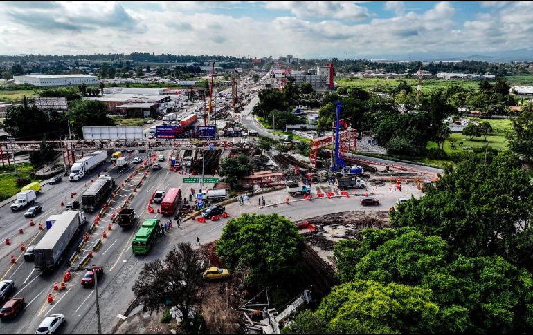 Reportan avances en las obras en Carretera a Chapala y Camino Real a Colima