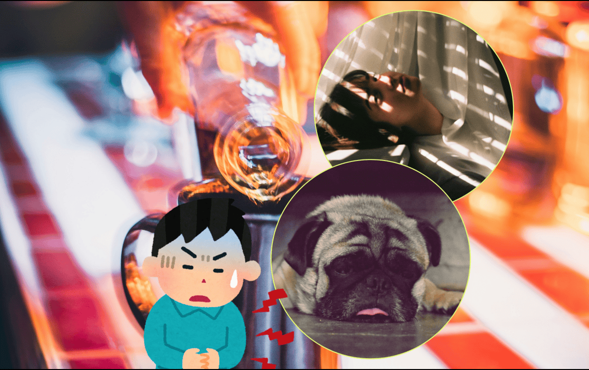 La resaca, popularmente llamada 