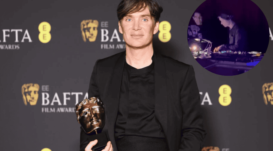 Cillian Murphy sorprende a fans con su talento como DJ. EFE / ARCHIVO / ESPECIAL / TIKTOK / @mixmag