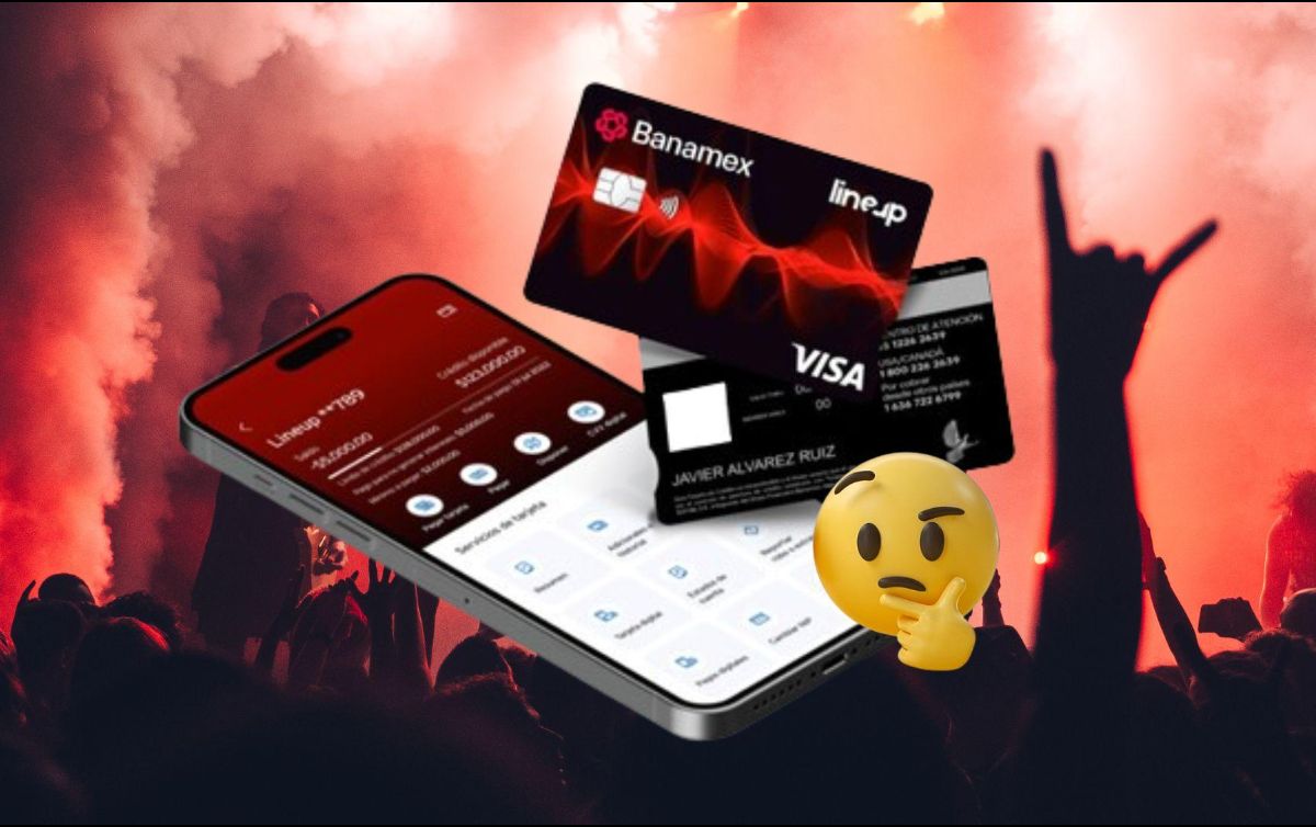 La tarjeta de crédito LineUp promete revolucionar la experiencia de compra de boletos para conciertos, shows y festivales. Canva/ESPECIAL