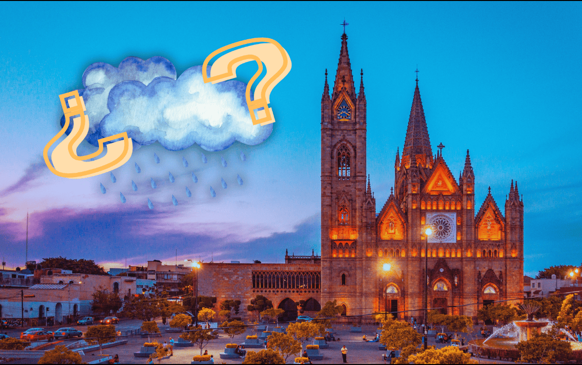 Es más probable que la precipitación en Guadalajara se presente por la madrugada del domingo. ESPECIAL / CANVA